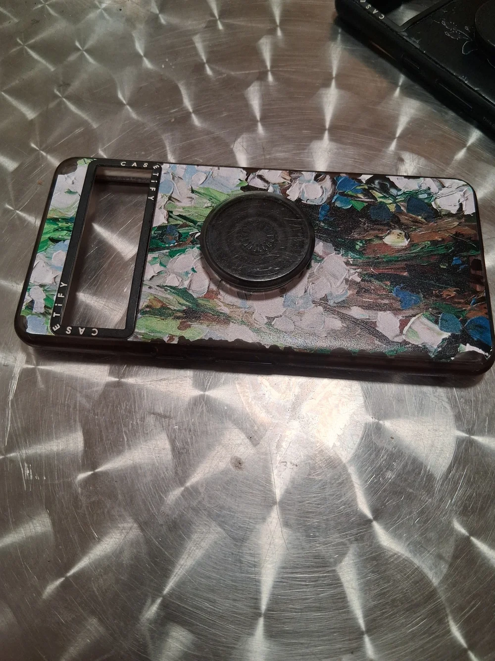 Magsafe Decorative Floral Phone Case with PopSocket For All Google Pixel Models